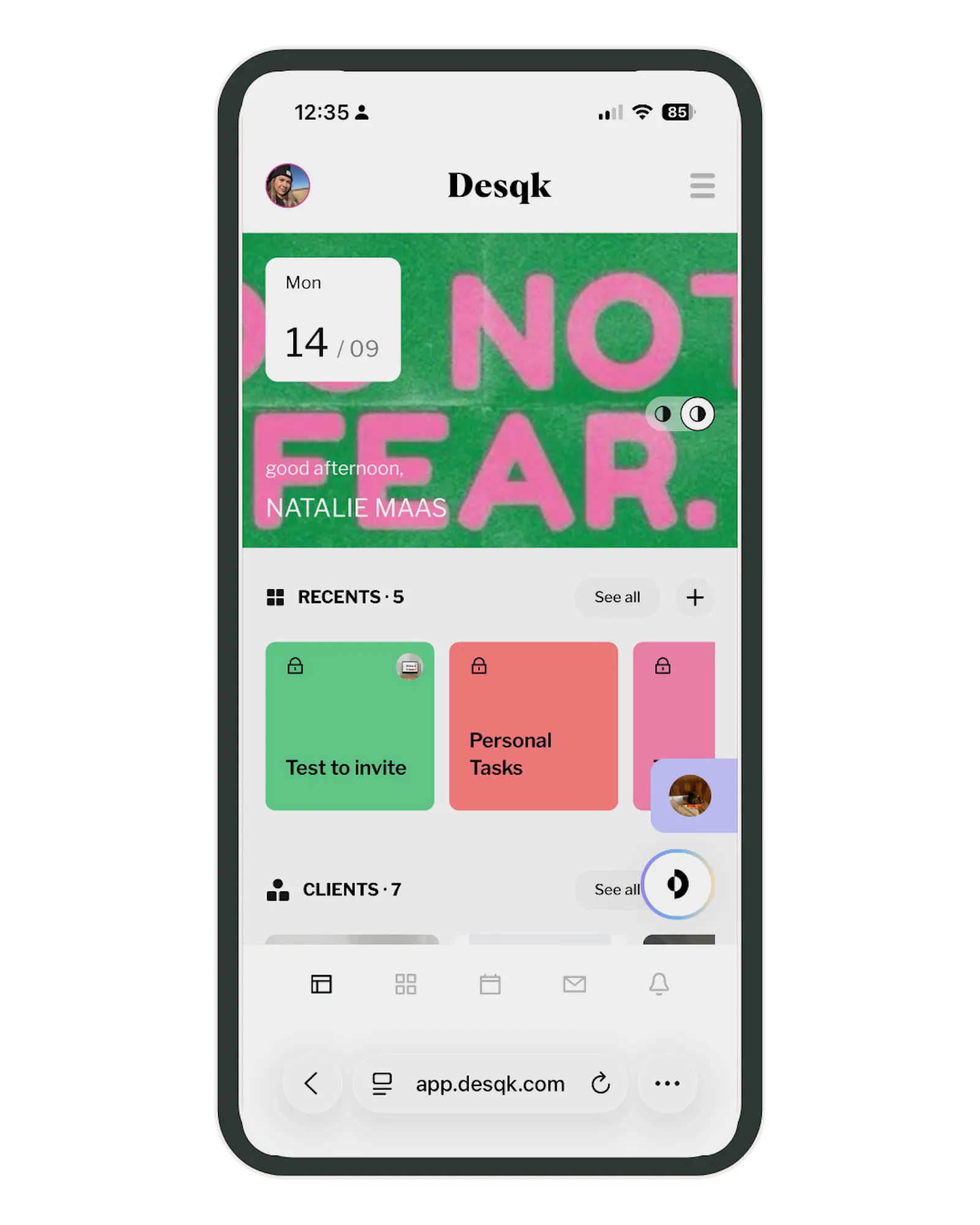 Desqk screenshot 1