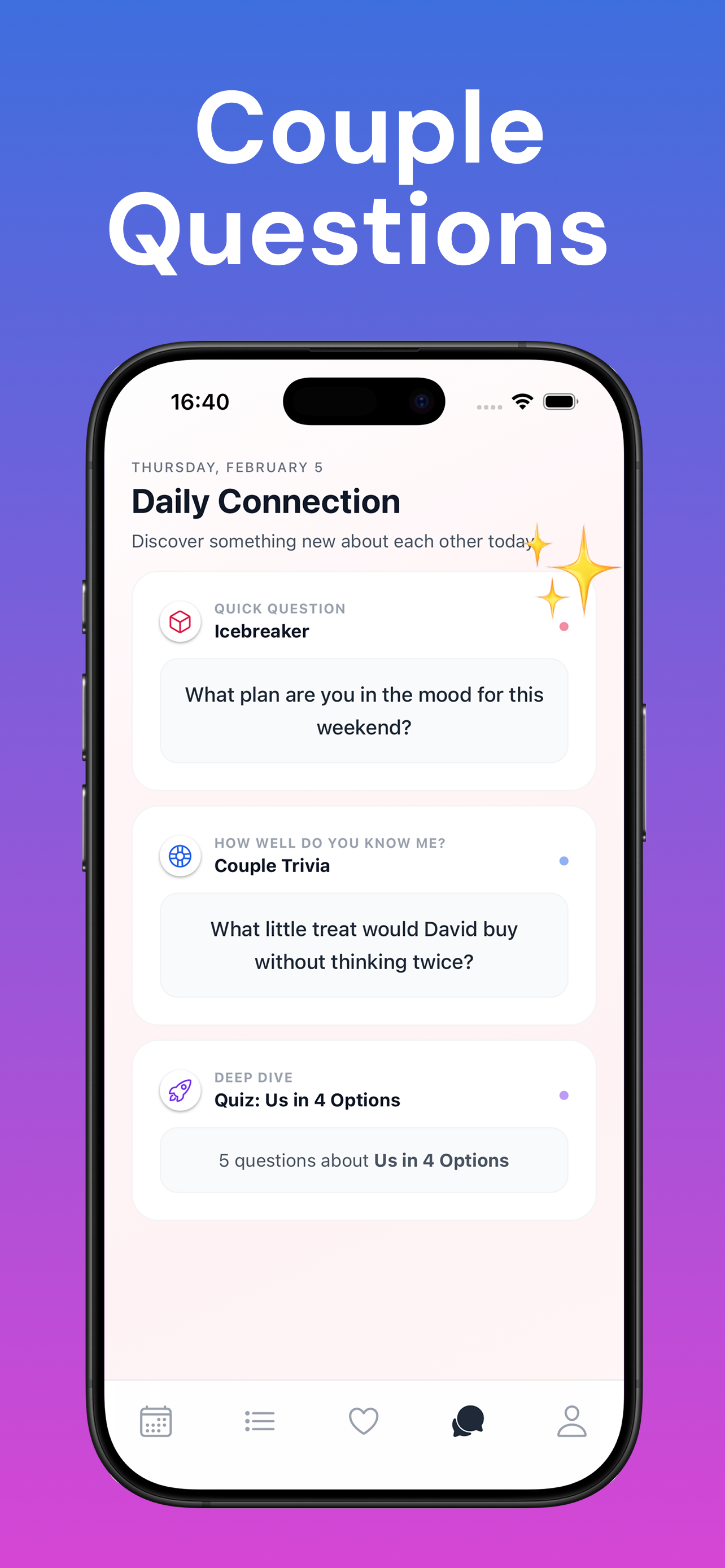 Daily Us — Couple Questions & Games gallery image