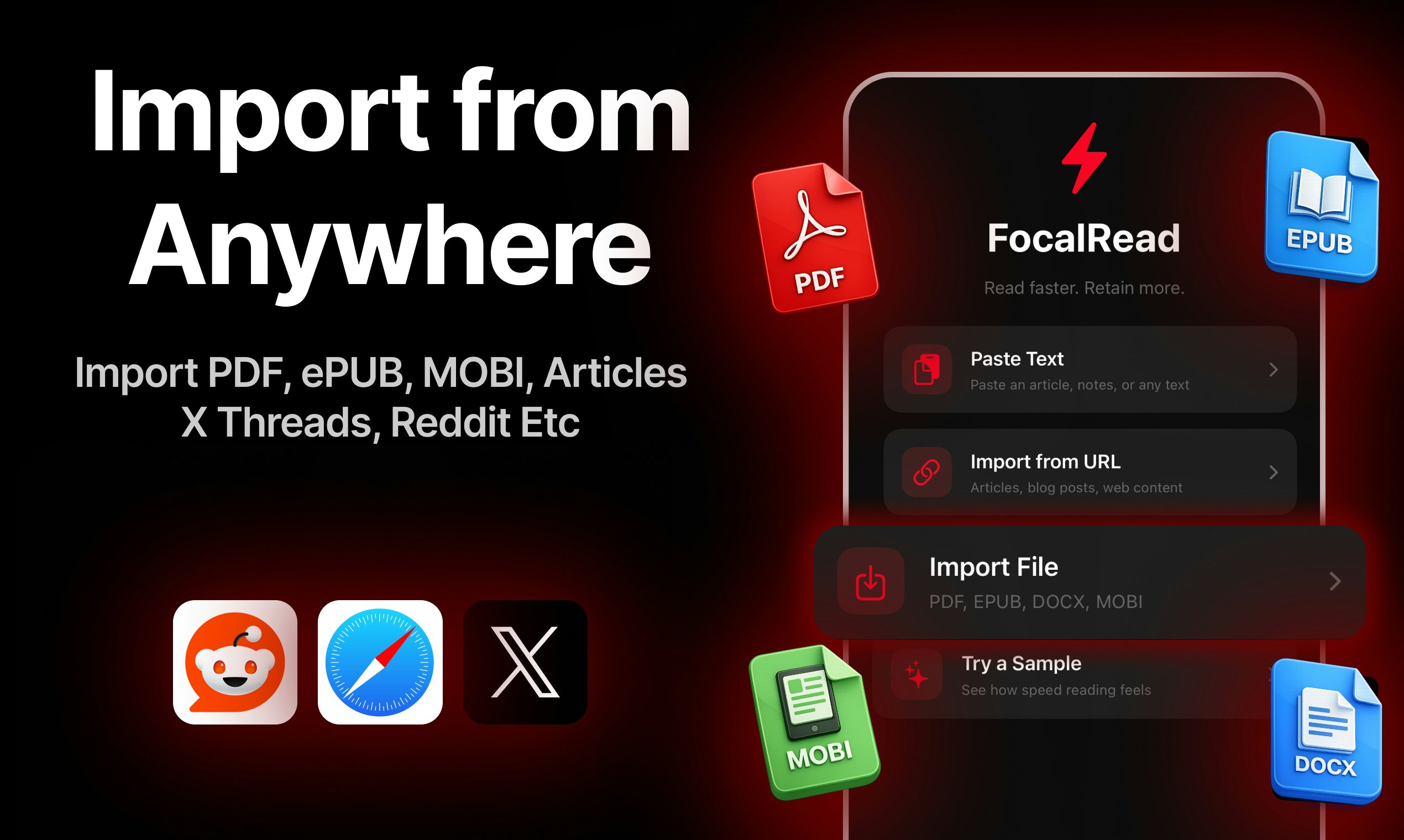 FocalRead  - Screenshot 2 showing product features and functionality