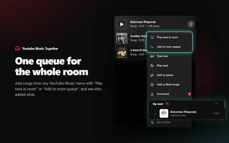 Youtube Music Together screenshot 7