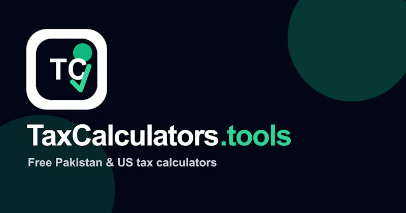 US Federal Income Tax Calculator screenshot 1