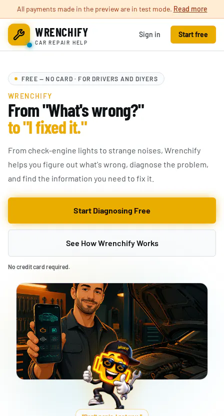 Wrenchify — Your Pocket Mechanic gallery image