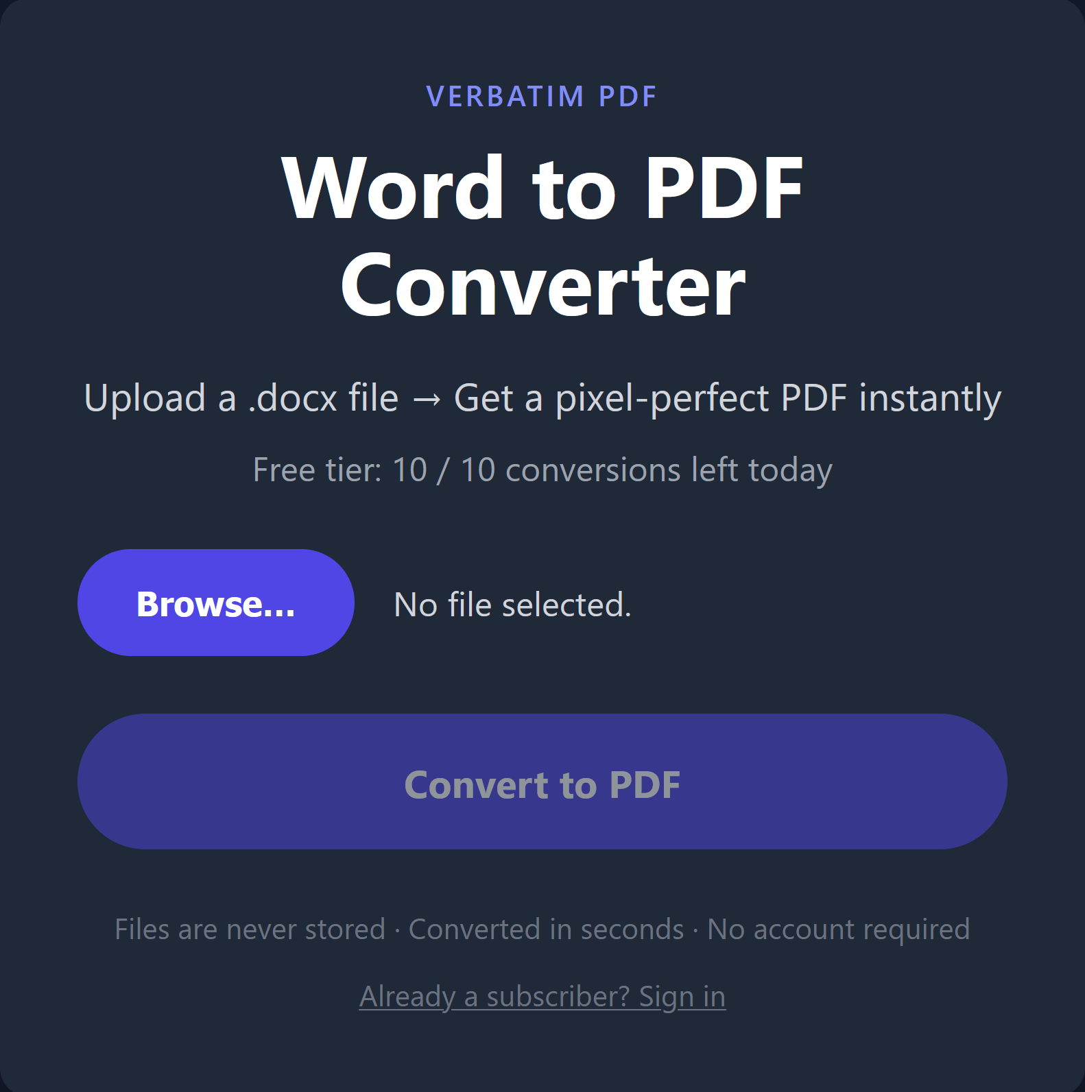 Verbatim PDF gallery image