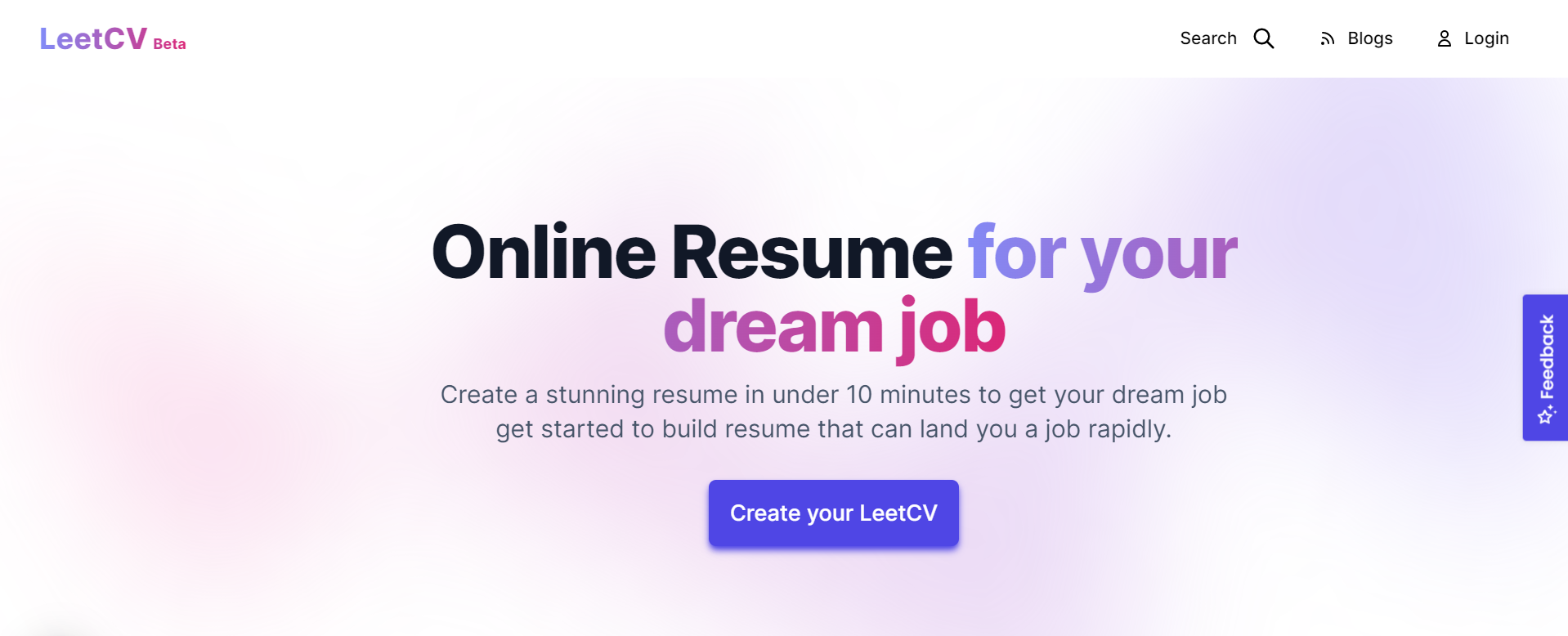 leetcv - การสร้างประวัติย่อออนไลน์ที่อยู่ตลอดไป media 2