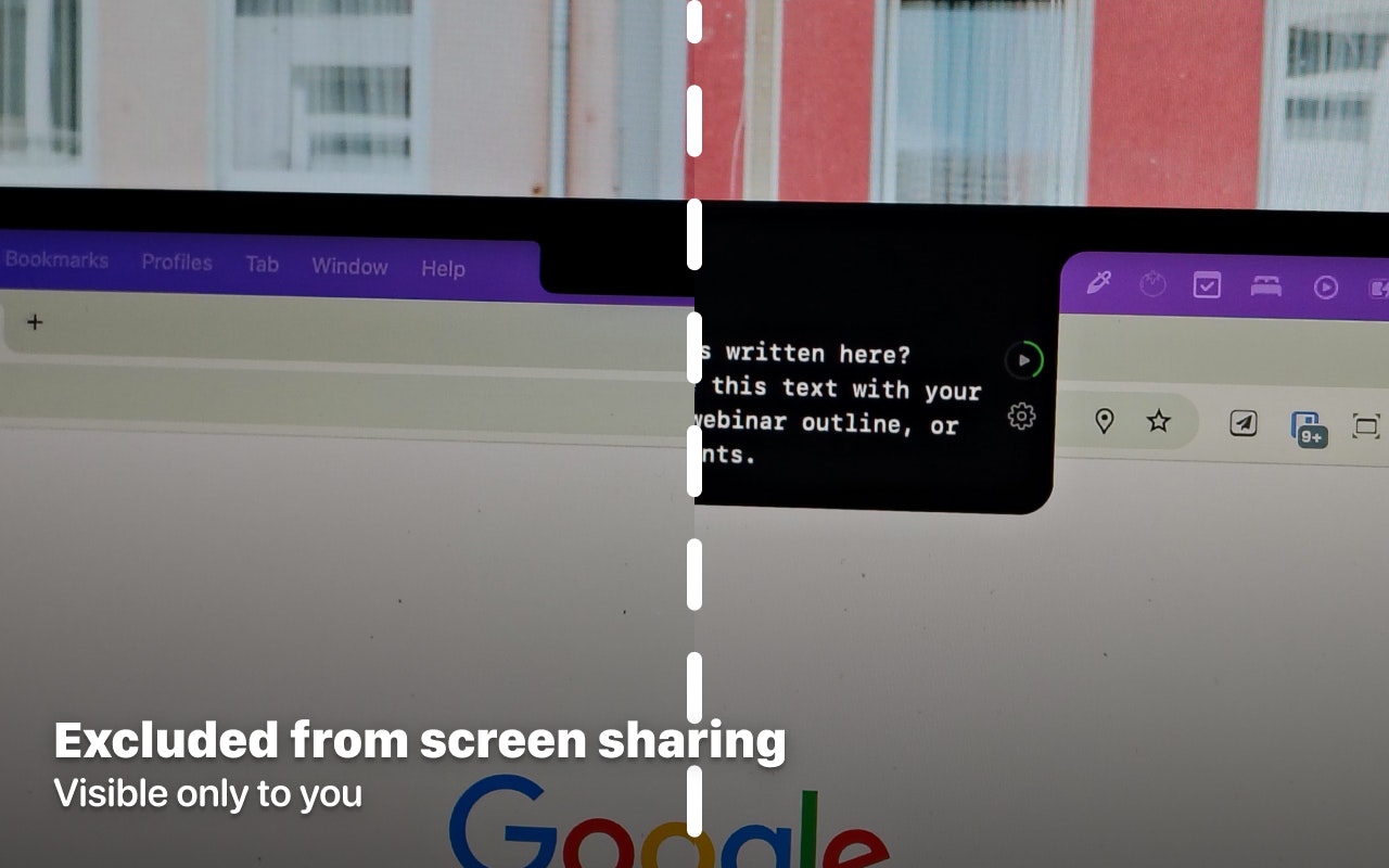 Notchie - Screenshot 2 showing product features and functionality