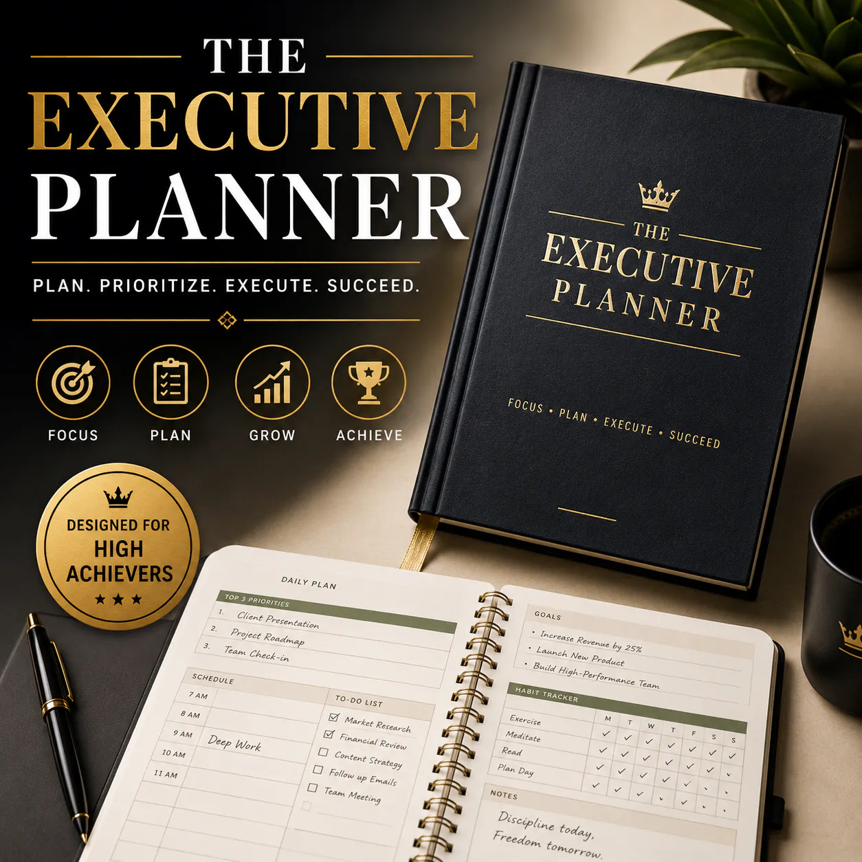 The Executive Notion Planner  gallery image
