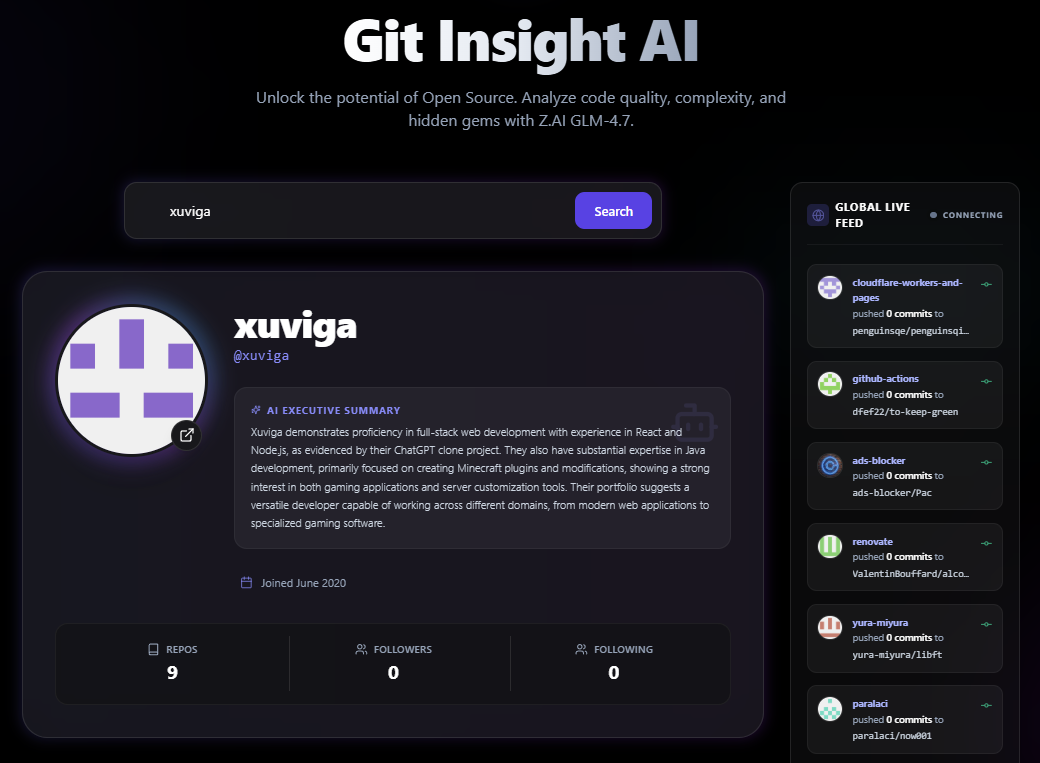 Git Insight AI gallery image