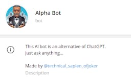 Alpha Bot media 1