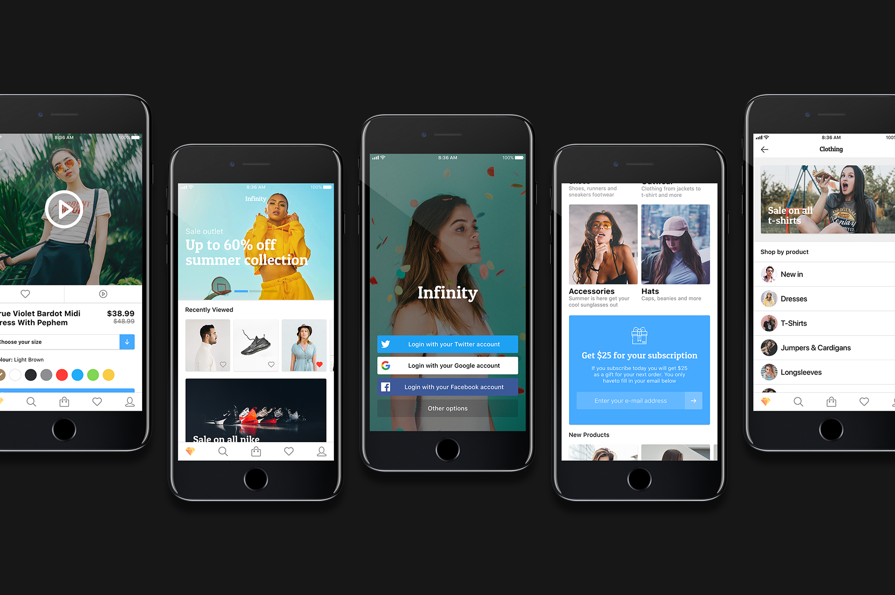 E-commerce Mobile UI Kit