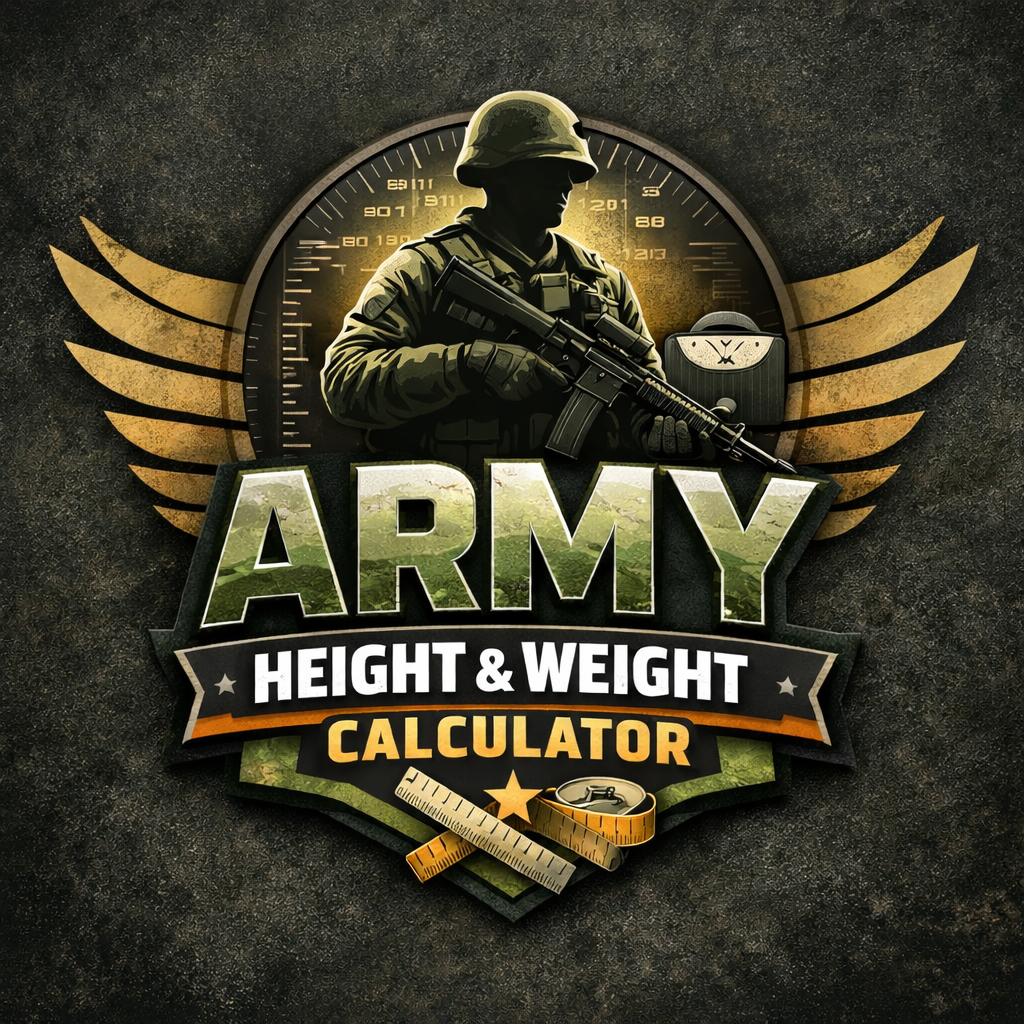 Army Height and Weight Calculator