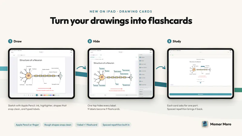 Memor More: Enhanced flashcards screenshot 3