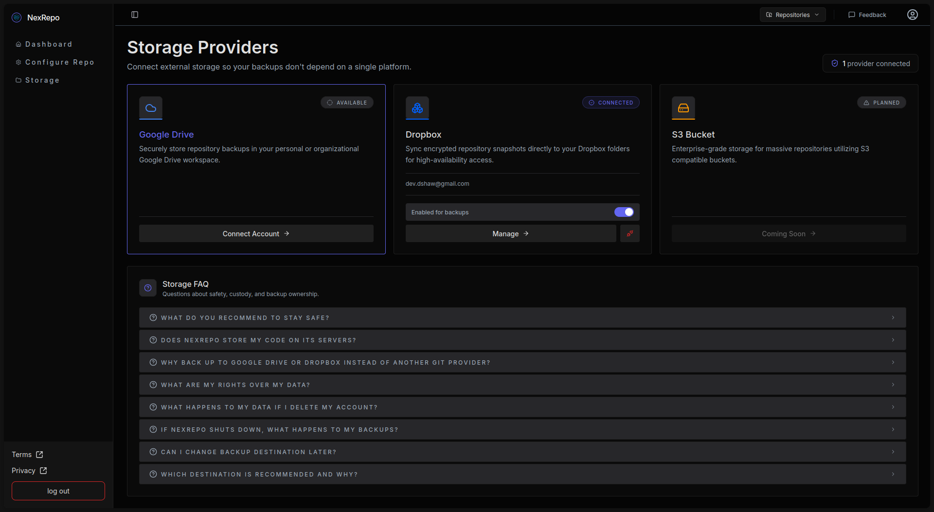 NexRepo gallery image