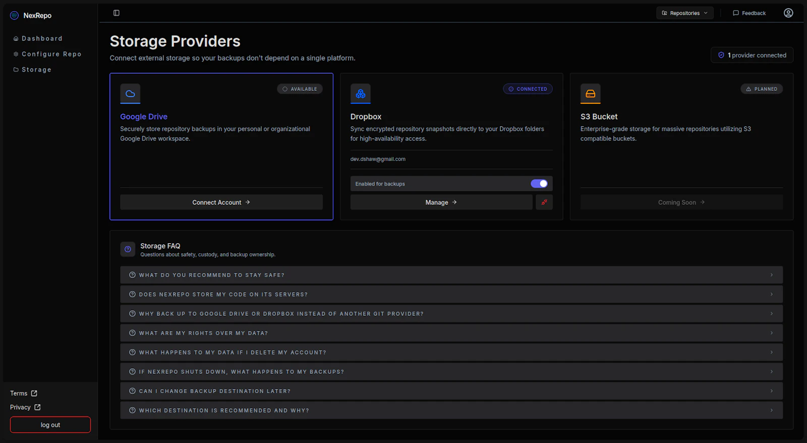 NexRepo screenshot 5