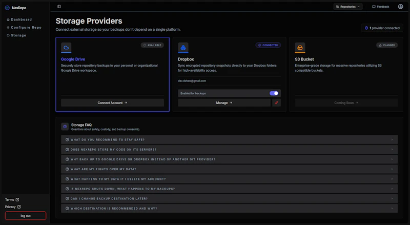 NexRepo screenshot 5