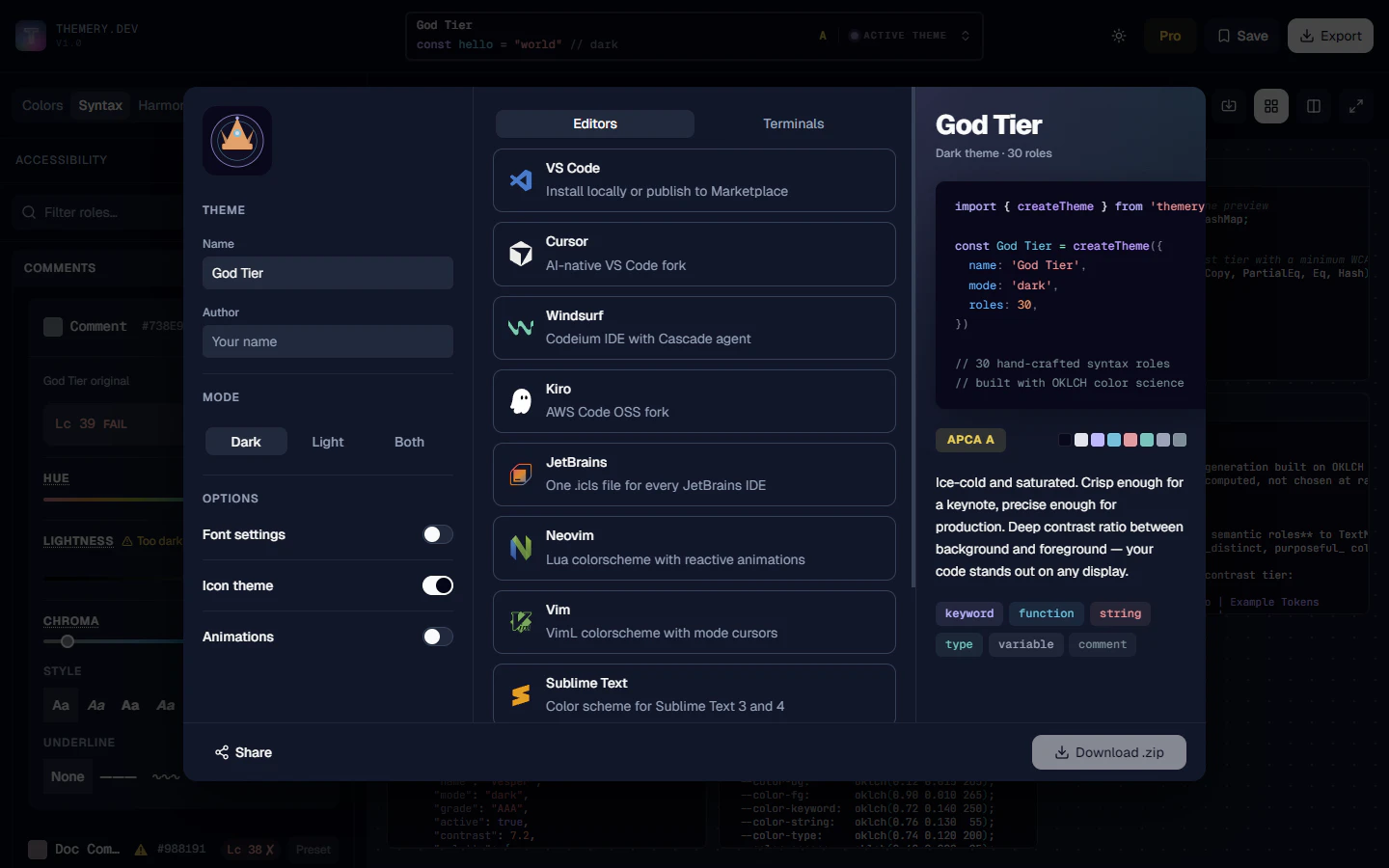 Themery screenshot 5