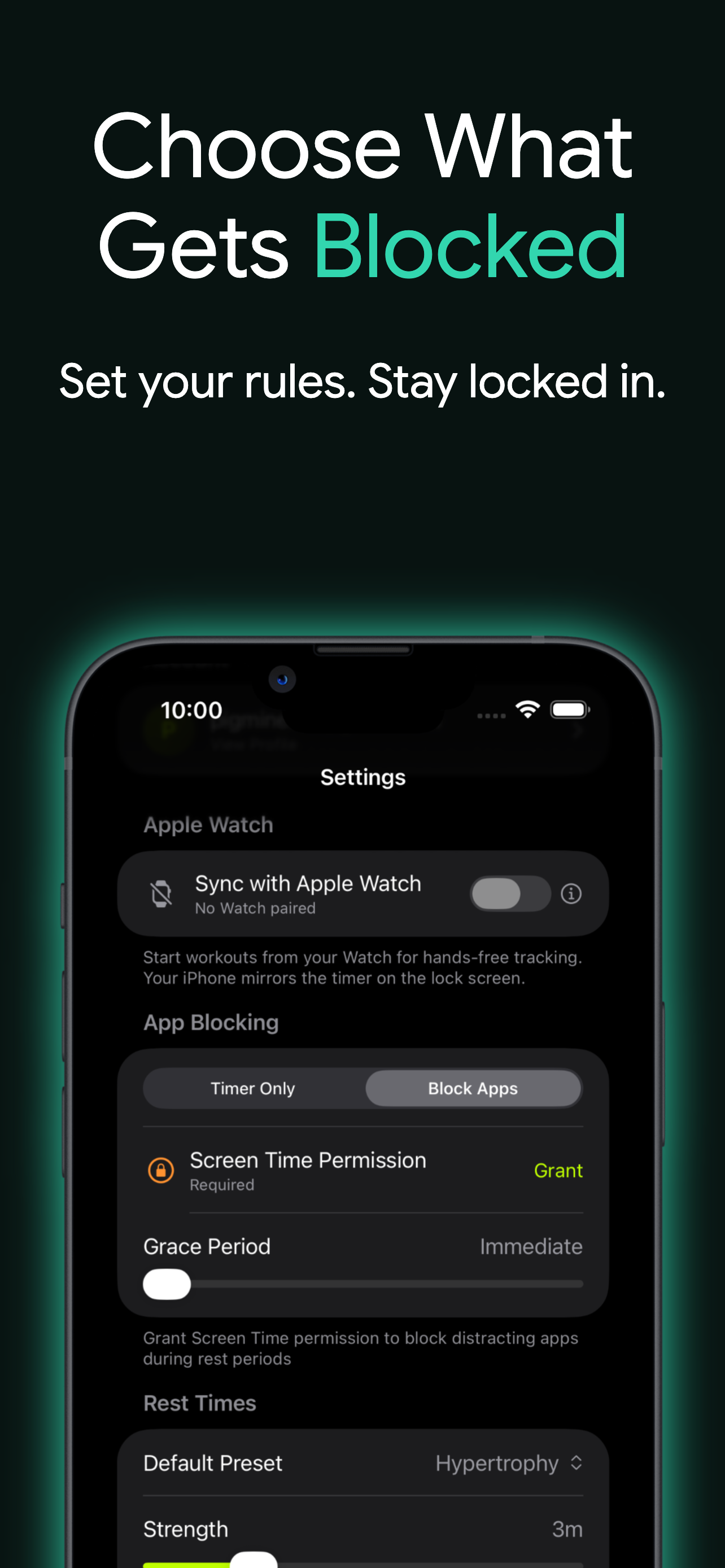 SetLock - Screenshot 2 showing product features and functionality