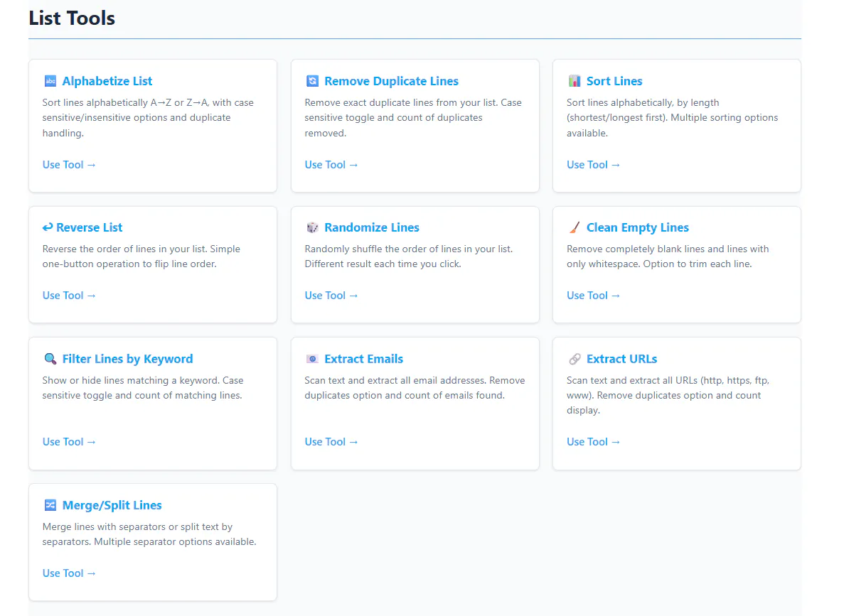 FixYourText - 22+ Free Text Tools gallery image