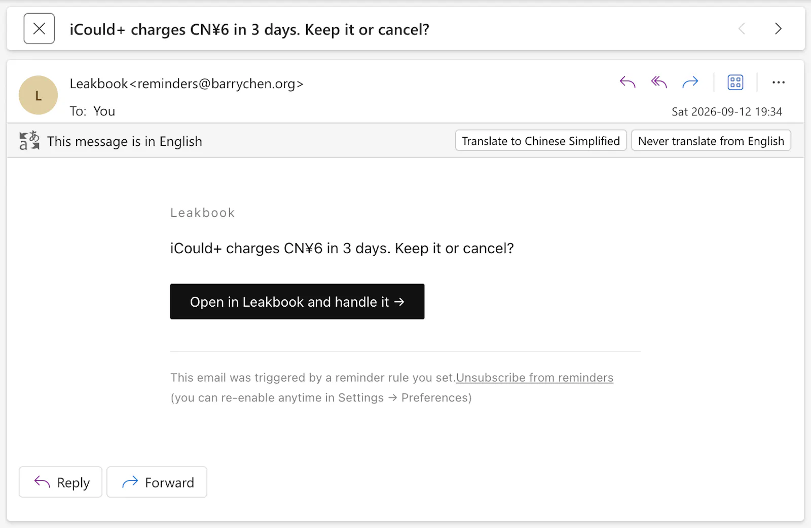 Leakbook screenshot 6