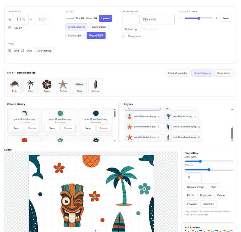 Pattern Maker screenshot 2