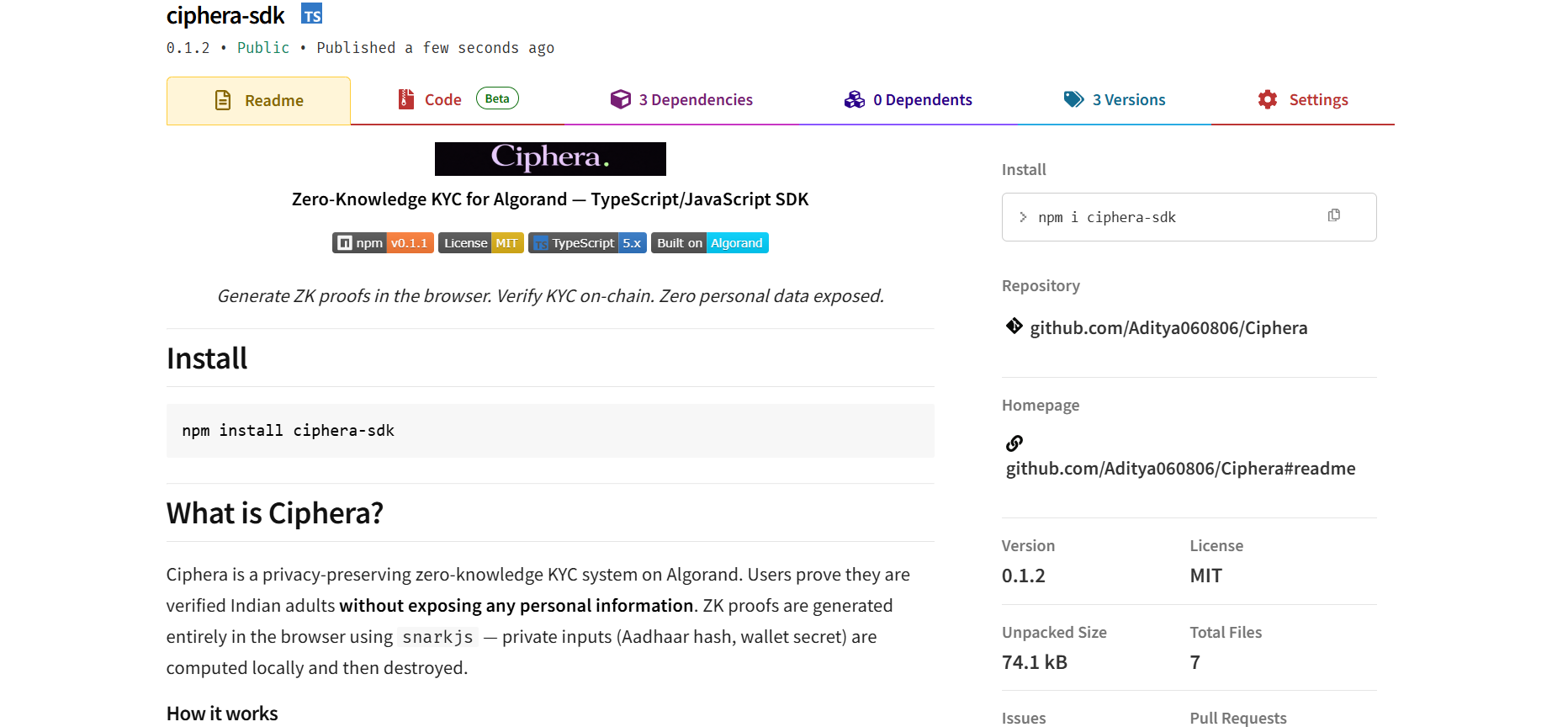 Ciphera gallery image