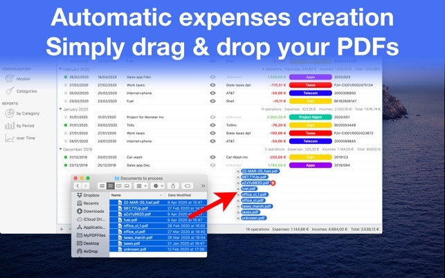 Zacc - Smart expense tracking from PDF gallery image