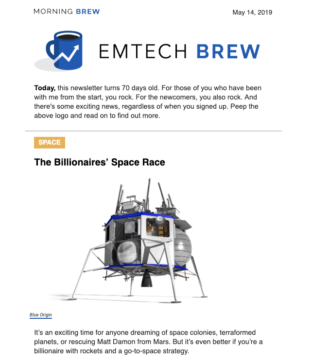 Emerging Tech Brew Reviews - Pros And Cons Product Hunt