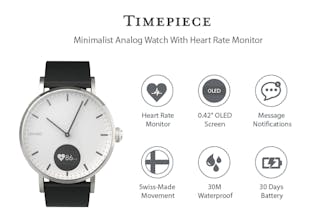 Oaxis Timepiece analog smartwatch gallery image