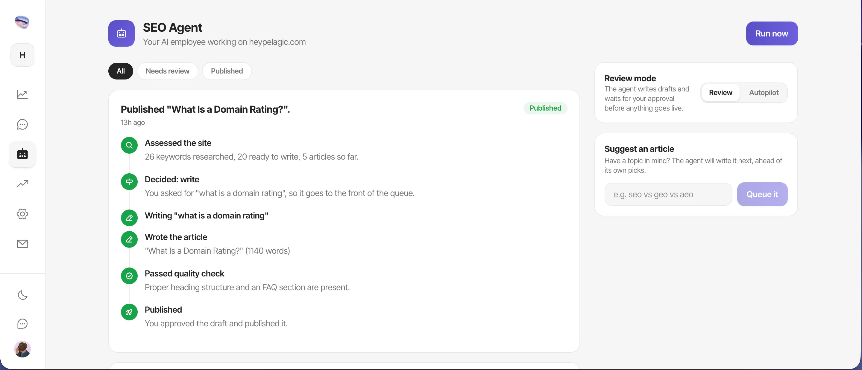 Pelagic Analytics screenshot 4