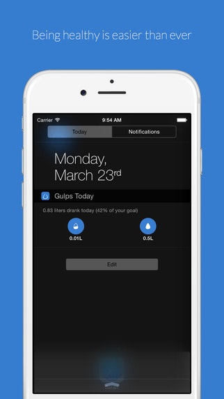 Gulps - Track your water intake gallery image
