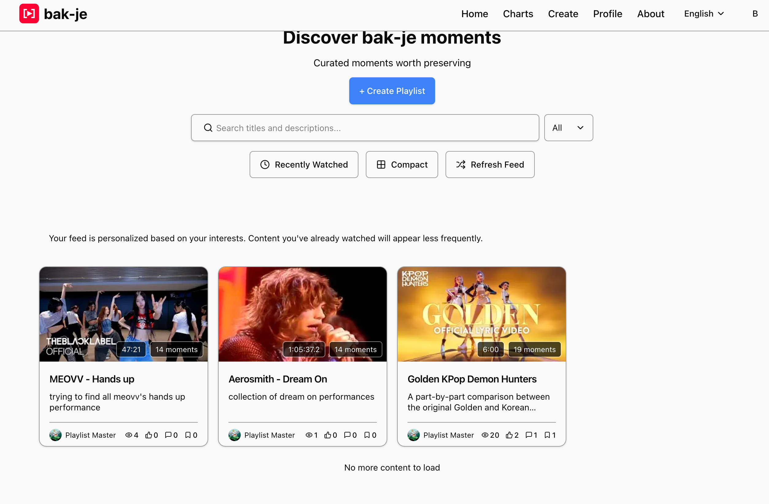 Media bồn tắm - Curate & Share YouTube Video Moments 2