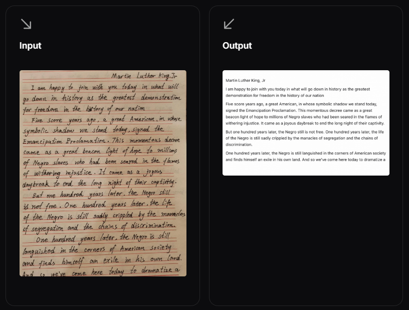 GLM-OCR - Screenshot 2 showing product features and functionality