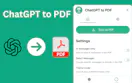 ChatGPT to PDF