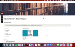 Notion Smart Book Tracker media 1