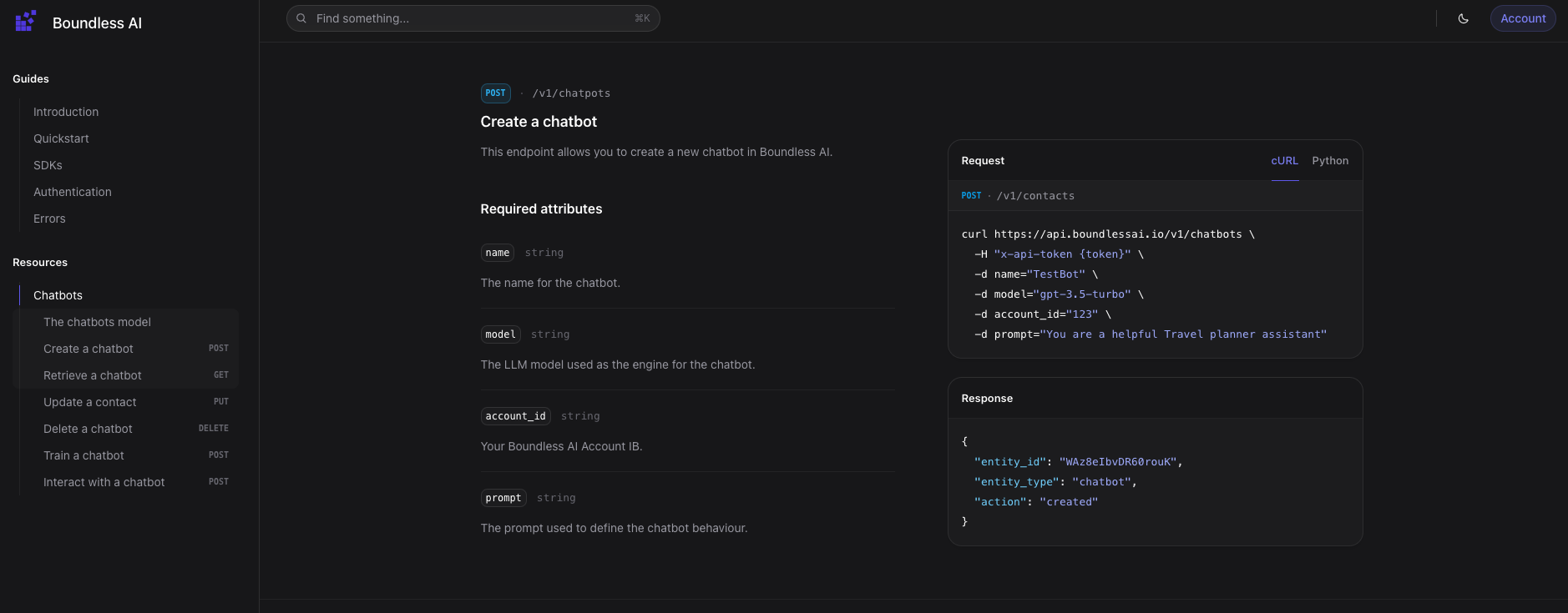 Média AI sans limites - API puissante pour créer des chatbots personnalisés 2