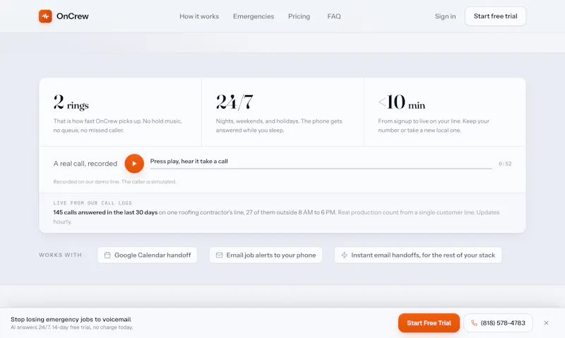 OnCrew screenshot 4