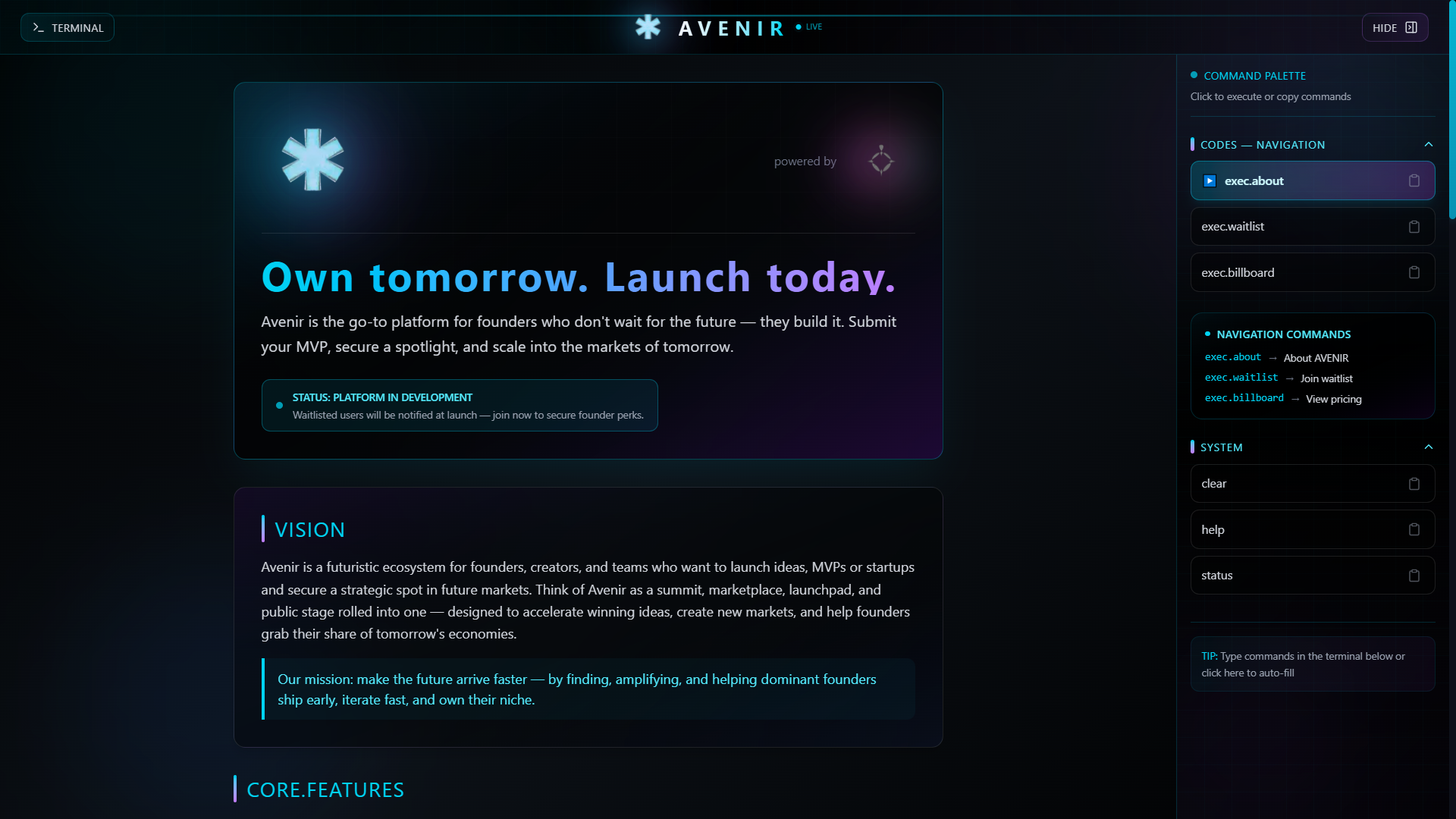 AVENIR gallery image