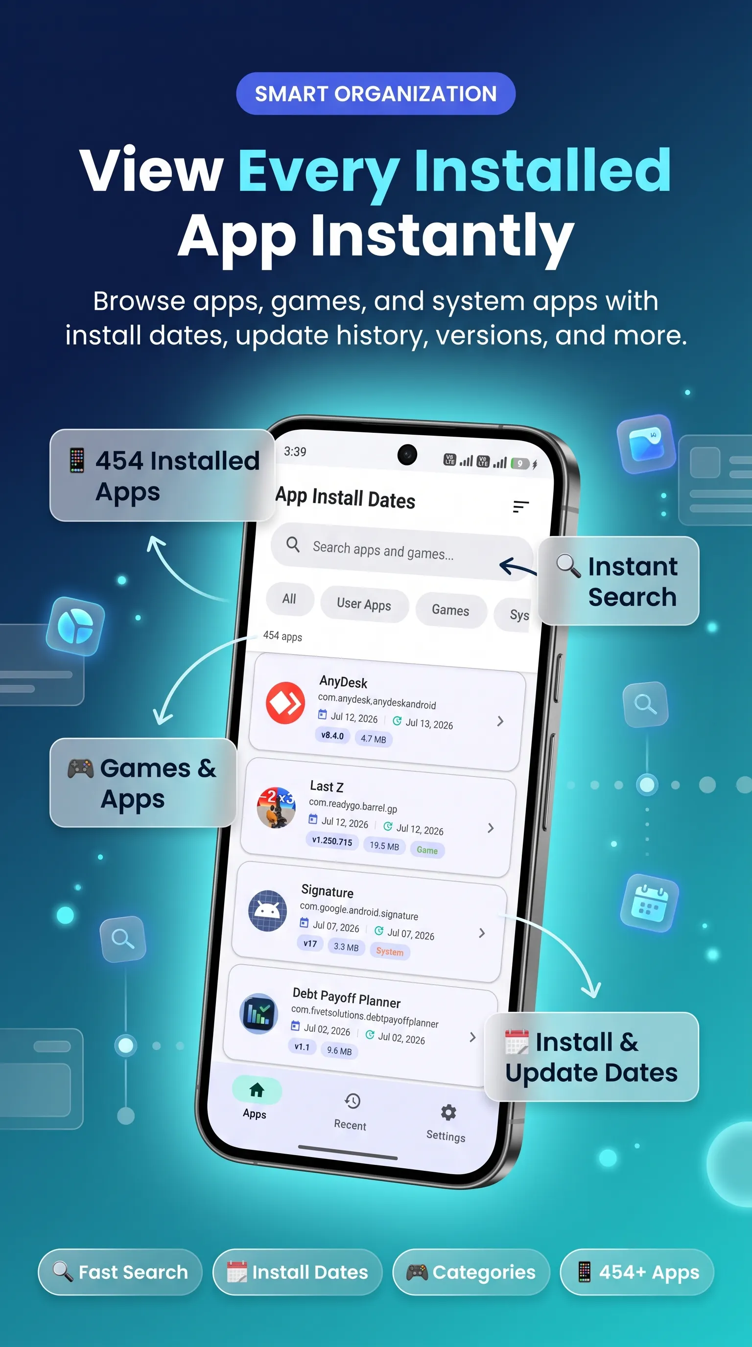 Install Date For Apps & Games gallery image
