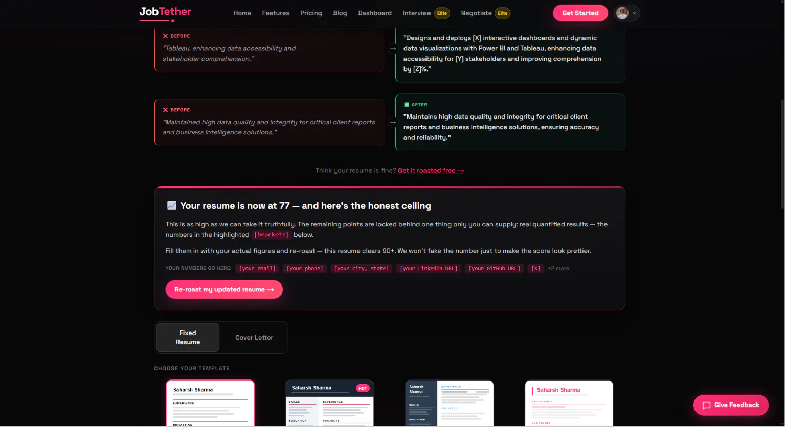 JobTether 截图 4