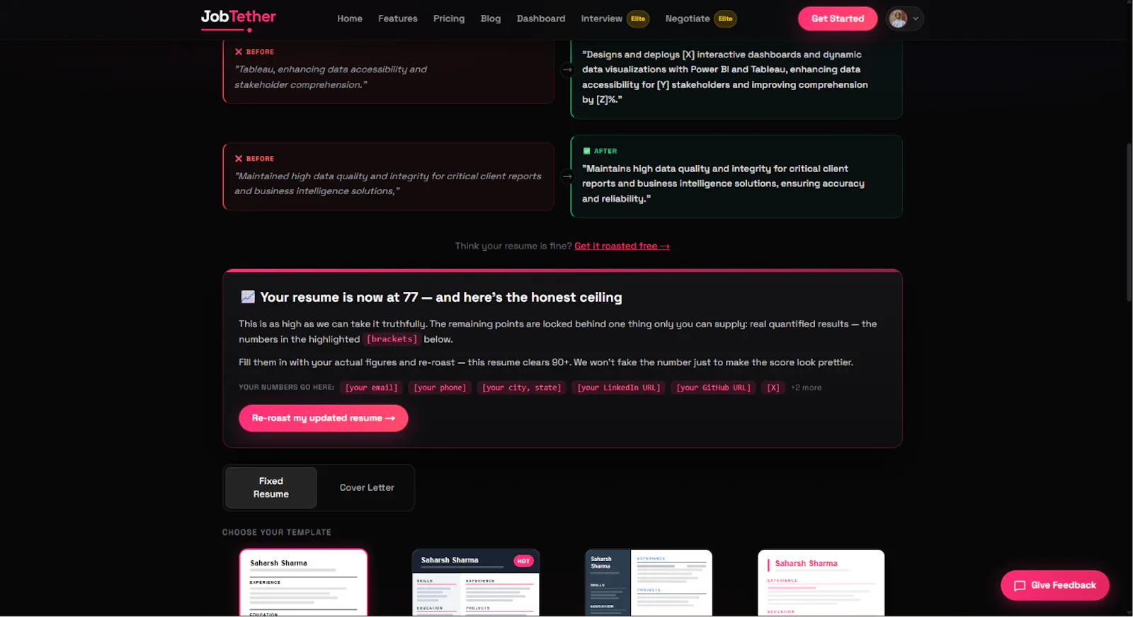JobTether screenshot 4