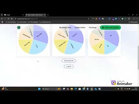 Spotify Pie Chart gallery image