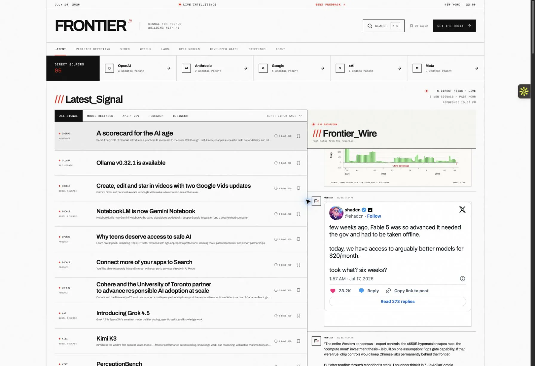 Frontier 截图