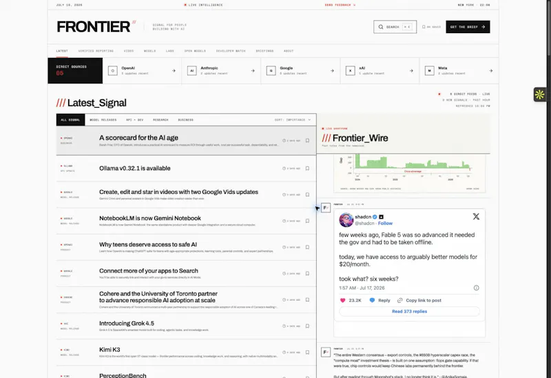Frontier screenshot 1