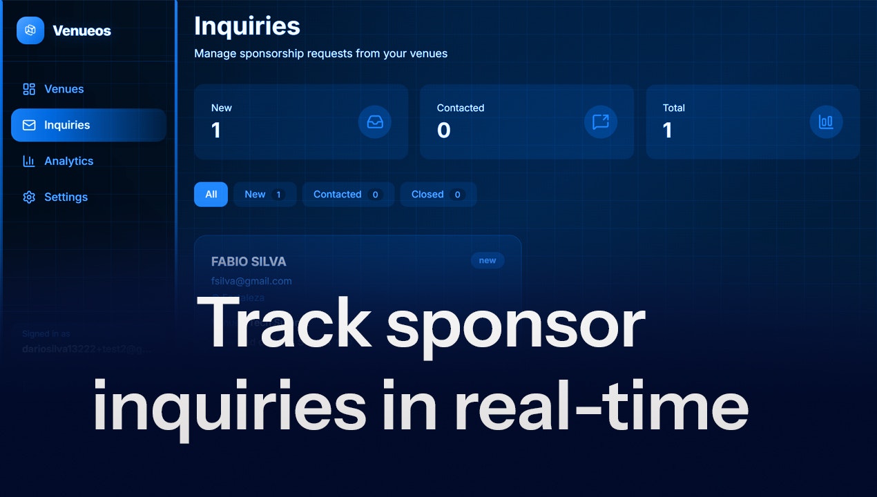 VenueOS - Screenshot 4 showing product features and functionality