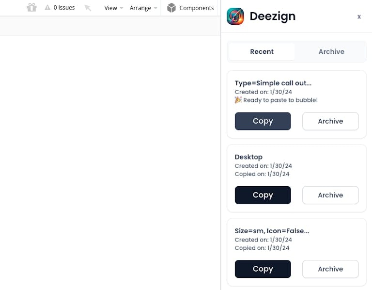 Deezign - Instantly convert Figma designs to Bubble media 4