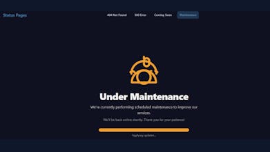 Developer-Friendly Status Page gallery image