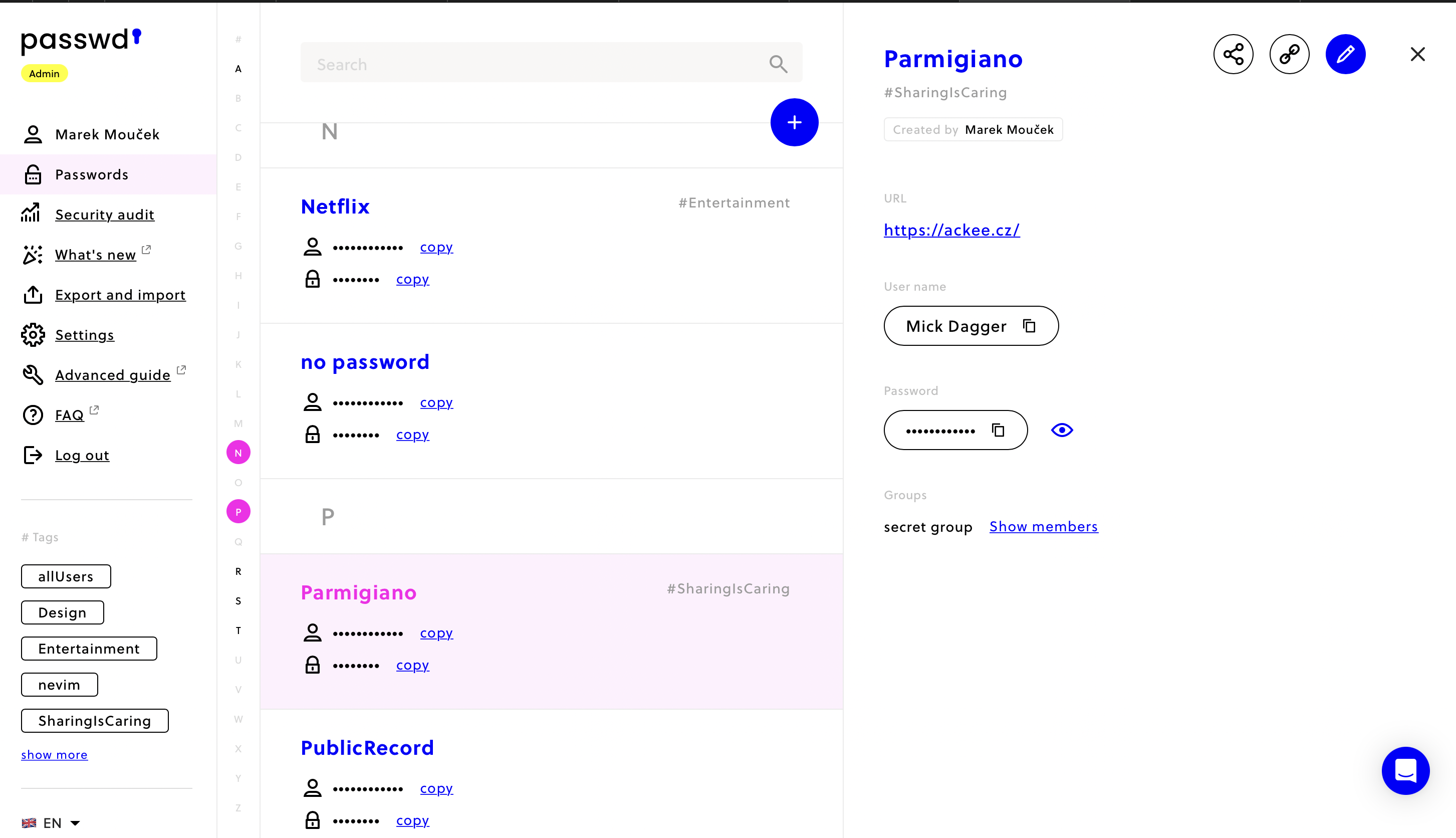 Passwd.team- 팀 비밀번호 관리자 - Google Workspace 사용자의 팀 비밀번호 관리자 미디어 2