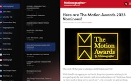 Motion Graphics News Reader  media 3