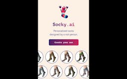 Socky.ai - AI Designed Custom Socks media 2