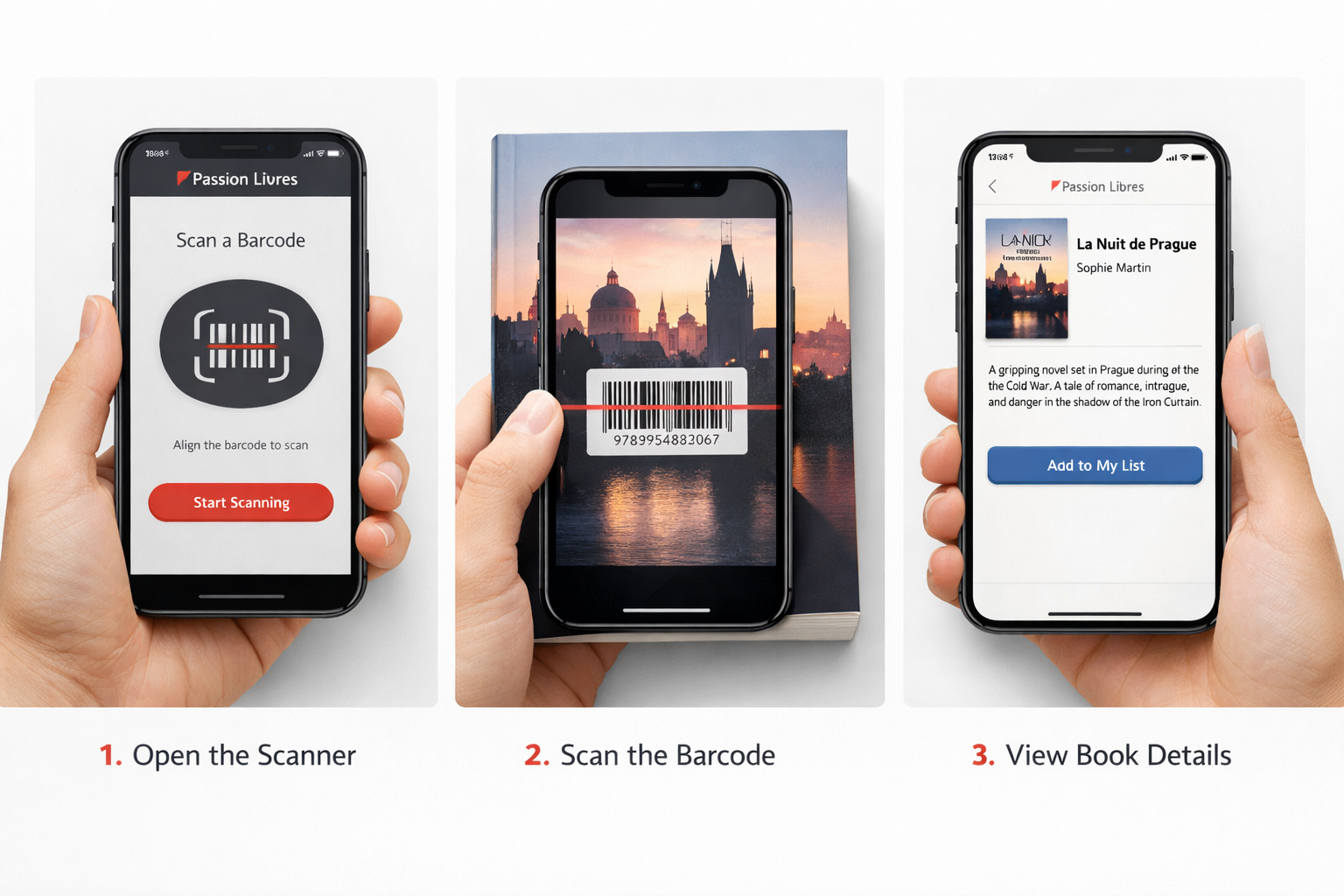 Passion Livres - Screenshot 2 showing product features and functionality