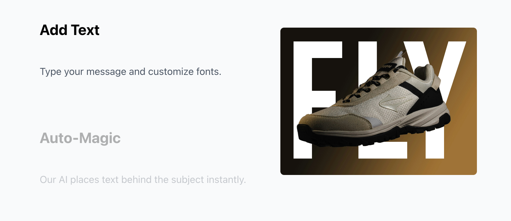 Behind Pics : Text Behind Image gallery image